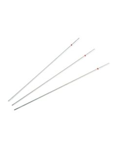 Restek LC Stainless-Steel Capillary Tubing, 1/16" OD x 0.005 ID x 20 cm L, Red, 3-pk.
