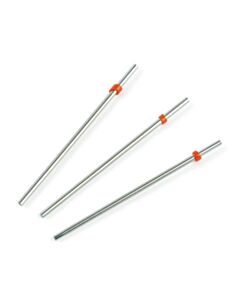 Restek LC Stainless-Steel Capillary Tubing, 1/16" OD x 0.02 ID x 5 cm L, Orange, 3-pk.