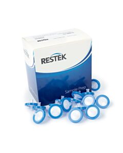 Restek 25 mm Syringe Filter, 0.22 µM, PVDF, Blue, 100-pk.