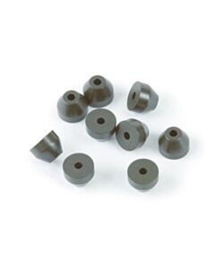 Restek Ferrules, Vespel/Graphite, Compact, VG1, 85% Vespel/15% Graphite, 1/16" x 0.8 mm ID, for Agilent GCs, 10-pk.