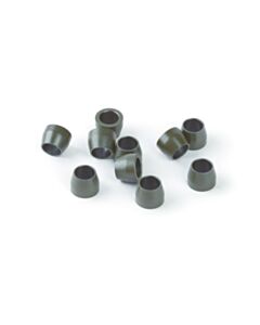 Restek Ferrules, Vespel/Graphite, Standard for 1/4-Inch Compression-Type Fittings, VG1, 85% Vespel/15% Graphite, 1/4", 10-pk.