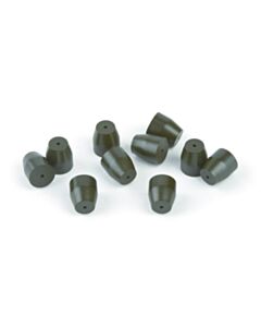 Restek Ferrules, Vespel/Graphite, Reducing for 1/8-Inch Compression-Type Fittings, VG1, 85% Vespel/15% Graphite, 1/8" x 0.8 mm ID, 10-pk.