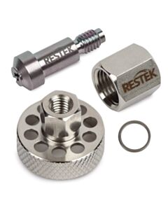 Restek Tool-free GC Column Installation Kit, Siltek Treated, for Shimadzu 17A, 2010, 2014, and 2030 GCs
