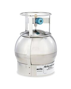 Restek SilcoCan Air Sampling Canister, 6 L, with 2-Port RAVE+ Valve
