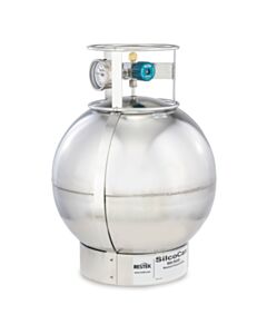 Restek SilcoCan Air Sampling Canister, 15 L, with 3-Port RAVE+ Valve with Gauge