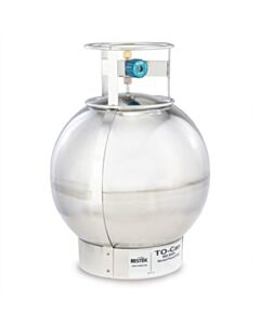 Restek TO-Can Air Sampling Canister, 15 L, with 2-Port RAVE+ Valve