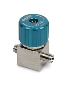 Restek RAVE+ (2-port) 1/4” Diaphragm Valve , Stainless Steel, for Restek Air Canisters