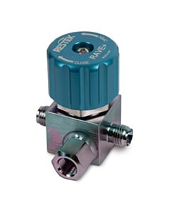 Restek RAVE+ (3-port) 1/4” Diaphragm Valve, Siltek Treated, for Restek Air Canisters
