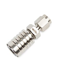 Restek RAVEqc Quick-Connect Female Valve to 1/8" Male Compression Fitting