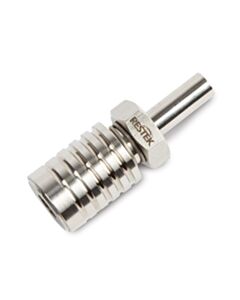 Restek RAVEqc Quick-Connect Female Valve to 1/4" Male Tube Fitting