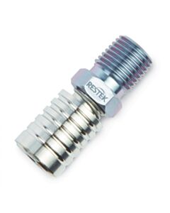 Restek RAVEqc Quick-Connect Female Valve to 1/4" NPT Fitting, Siltek Treated