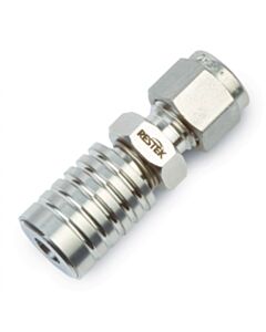 Restek RAVEqc Quick-Connect Female Valve to 1/4" Male Compression Fitting