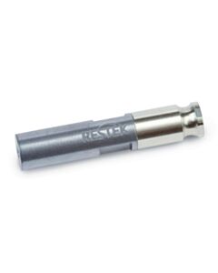 Restek RAVEqc Quick-Connect Male Valve to 1/4" Tube End Fitting, Short (1.23"), Siltek Treated