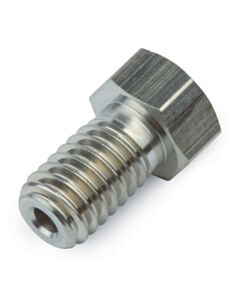 Restek Valco-Style Nuts for UHPLC, Stainless Steel, Short, 20,000 psi, 5-pk.