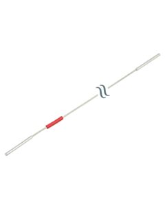 Restek Flexible, Premium Grade Stainless-Steel Tubing, 1/32" OD, W/1/16" Ends, 0.005" ID, Red, 700 mm, ea.