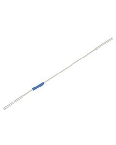 Restek Flexible, Premium Grade Stainless-Steel Tubing, 1/32" OD, W/1/16" Ends, 0.010" ID, Blue, 105 mm, ea.