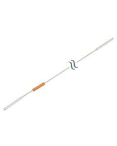 Restek Flexible, Premium Grade Stainless-Steel Tubing, 1/32" OD, W/1/16" Ends, 0.020" ID, Orange, 700 mm, ea.