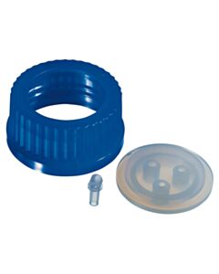 Restek Eco-Cap for GL-45 Threaded Bottles, 3-Port, ea.