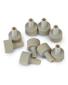 Restek PEEK Finger-Tight Fittings for 1/16 " OD Tubing, 1/4-28 Threads, 1500 psi, 10-pk.