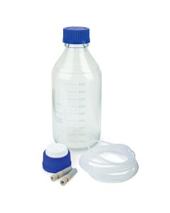 Restek Mobi-Cap GL-45 Bottle Top Kit W/1 L Bottle, (Includes: Mobi-Cap (3-Port), 3 M PTFE Tubing, 2 µM Sparger, 10 µM Sparger, 1 L Bottle)