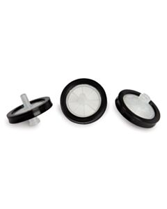 Restek 25 mm Syringe Filter, 0.45 µM, Polypropylene, Black, Luer-Lock, 100-pk.