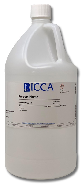 RICCA Sodium Hydroxide, 5.21 N Size (4 L)