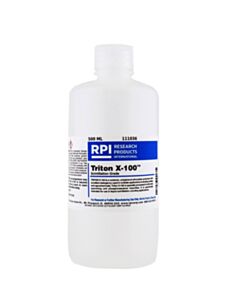 RPI Triton X-100, Scintillation Grade, 500 Milliliters