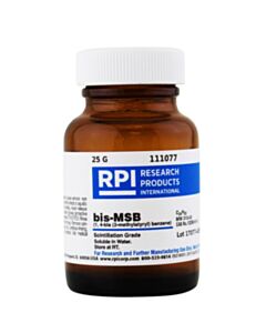 RPI Bis-Msb [1,4-Bis-(O-Methylstyryl)-Benzene], Scintillation Grade, 25 Grams