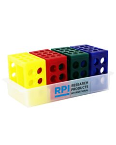 RPI Tube Cube Test Tube Support System, Standard Colors
