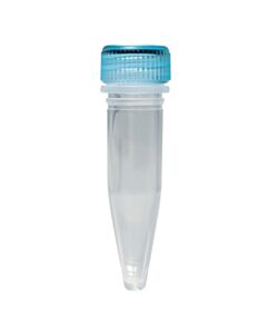 RPI Screw Cap Micro-Tubes, 1.5ml, Clear, Conical, 500 Per Case