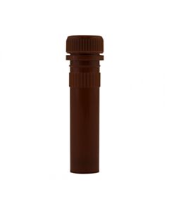 RPI Amber Micro-Centrifuge Tubes With Screw Caps, 2.0 mL, Free Standing Bottom, 500 Per Case