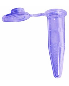 RPI Micro-Centrifuge Tubes, 0.5ml Capacity, Graduated, Violet, 1000 Per Case
