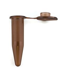 RPI Graduated Micro-Centrifuge Tubes, 500uL, Amber, 100 Per Case