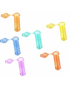 RPI Micro-Centrifuge Tubes, 2.0ml Capacity, Graduated 100µl, Assorted, 500 Per Case