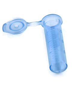 RPI Micro-Centrifuge Tubes, 2.0ml Capacity, Graduated 100µl, Blue, 500 Per Case