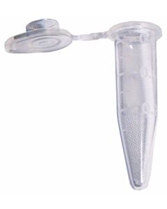 RPI Micro-Centrifuge Tubes, 1.5ml Capacity, Graduated 100µl, Non-Stick, Natural, 500 Per Case