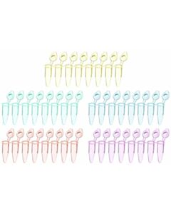 RPI Ultraflux Snapstrip Micro-Tubes, 0.2ml Capacity, Assorted Colors, 120 Strips Per Case