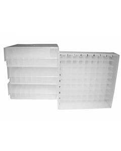 RPI Cryogenic Storage Racks, 81 Tube Capacity, Natural, 6 Per Case