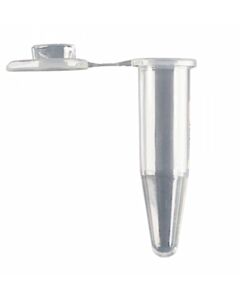RPI Ultraflux Pcr Tube, Individual Tubes, Flat Caps, 0.5ml Capacity, Natural, 1000 Per Case