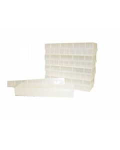 RPI Micro-Tube Rack Container With Hinged Lid, Natural Color, 5 Per Case