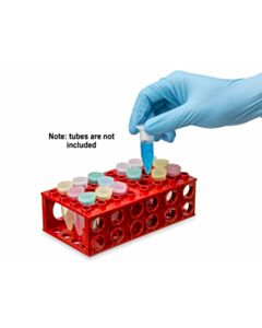 RPI Flipper 4-Way Rack For 5 mL Tubes, Assorted Colors, 4 Per Case