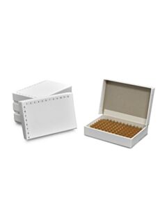 RPI Mini-PCR Tube Storage Box, 96 tube capacity (0.1 & 0.2 ml), 5 box/pk
