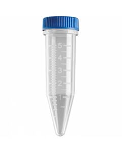 RPI 5ml Macrotubes With Screw Caps, Non-Sterile, 100 Per Bag, 500 Per Case