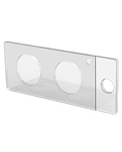 RPI Chambered Coverslips, 2 Wells, 15mm Diameter, 2.0mm Depth, Sterile, 20 Per Package