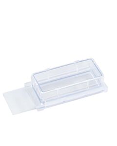 RPI CELL CULTURE SLIDE, SINGLE WELL, PS FRAME, GLASS SLIDE, PP HOLDER, 2.5~5.5ML, STERILE, 6 /PACK
