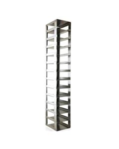 RPI Chest Freezer Rack For 96-Deep Well Plates, Rack Dimensions (Inches) 3 5/8 X 5 1/2 X 23 1/2