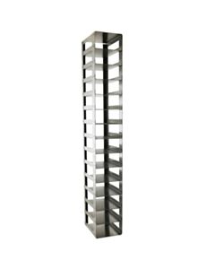 RPI Chest Freezer Rack For 96-Deep Well Plates, Rack Dimensions (Inches) 3 5/8 X 5 1/2 X 25 1/2
