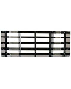 RPI Upright Freezer Rack For Hinged Lid Boxes, 100 Cell Plastic Boxes, 25 1/4 X 5 7/8 X 9 1/4 Inches