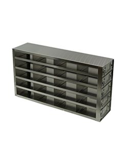 RPI Slide-Out Freezer Rack For 2"H Boxes, 20 Box Capacity, 4x5 Array, 11 13/16 X 5 1/2 X 22 H Inches
