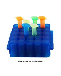 RPI Unirack Jr. Micro-Tube Rack, Blue, 10 Per Case